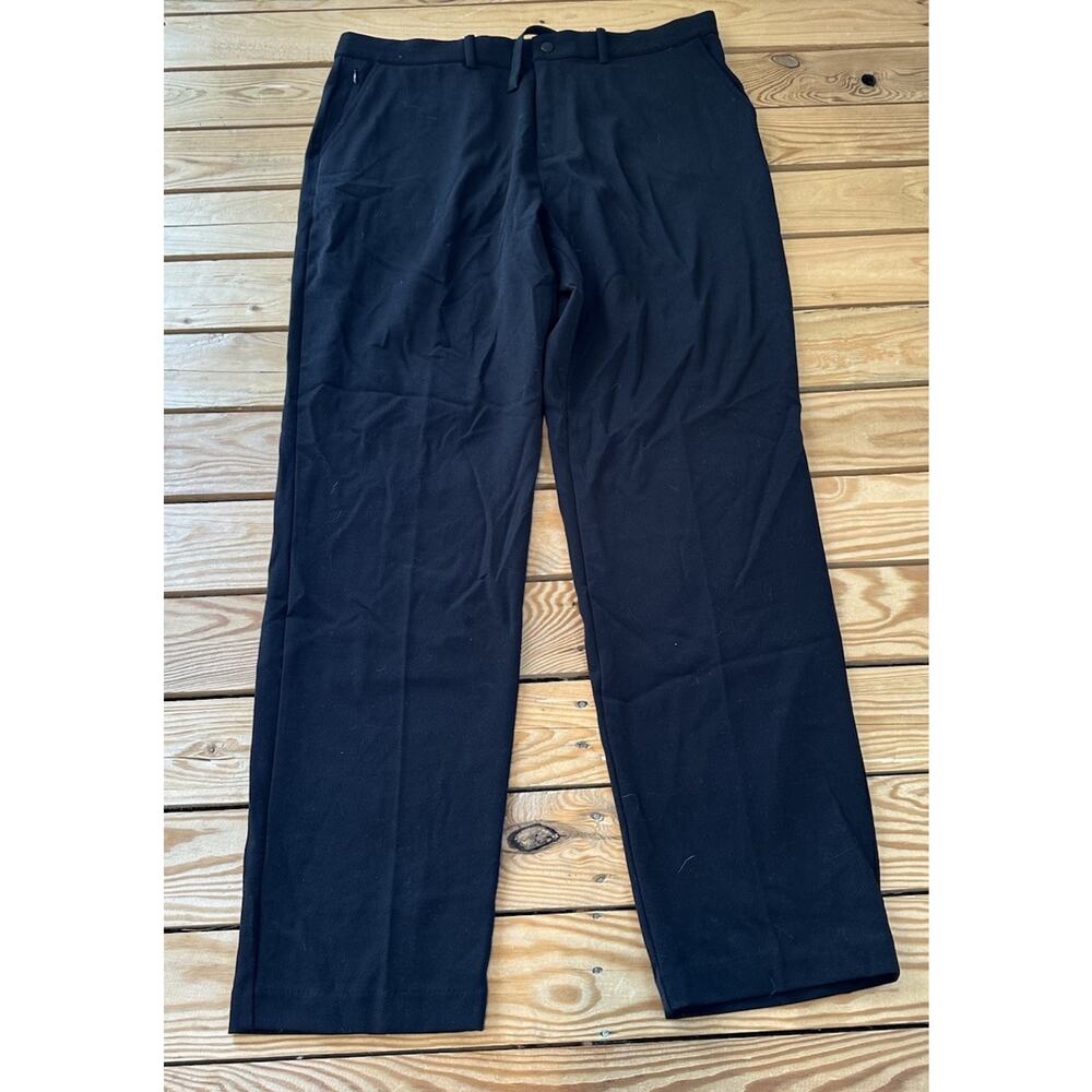 NWT Quince Cotton Dress Pants Size 36x32 Men’s Black